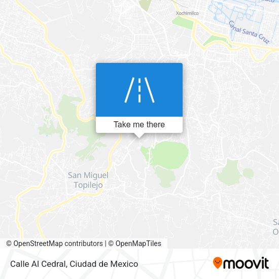 Calle Al Cedral map