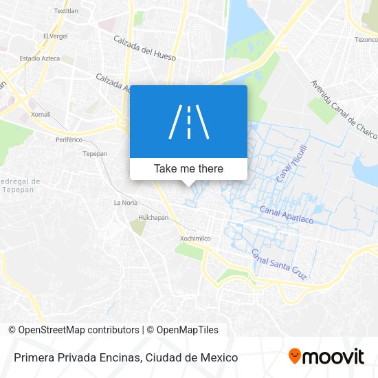 Primera Privada Encinas map