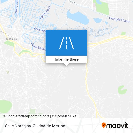 Mapa de Calle Naranjas