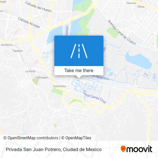 Mapa de Privada San Juan Potrero