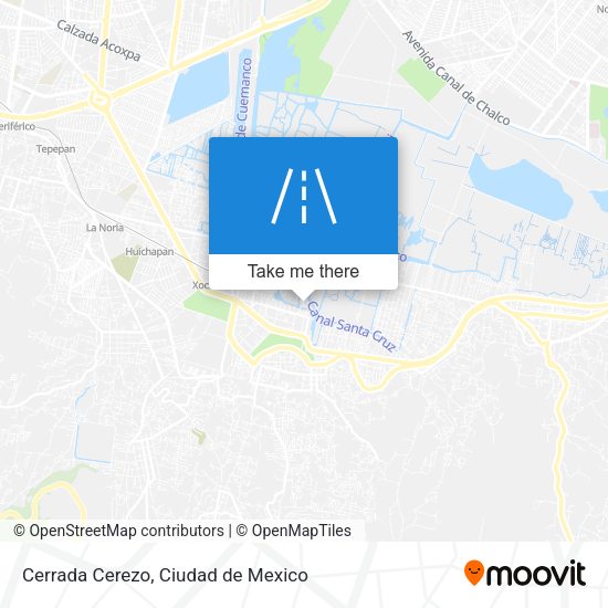 Mapa de Cerrada Cerezo