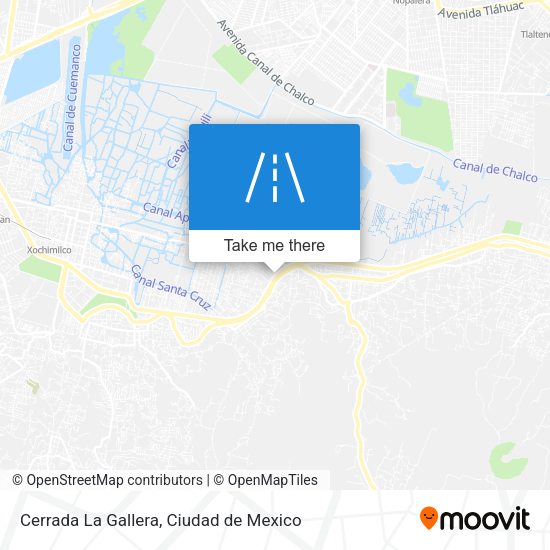 Mapa de Cerrada La Gallera