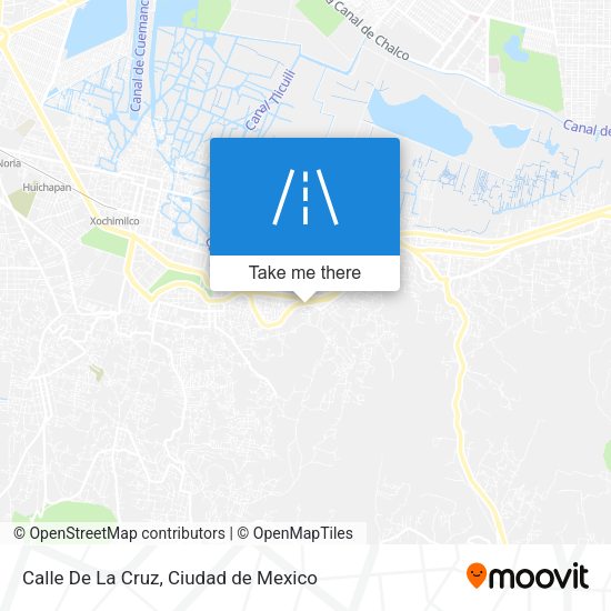 Calle De La Cruz map