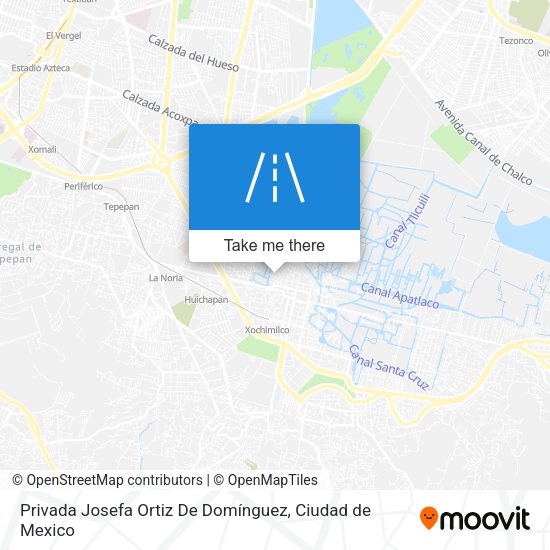 Mapa de Privada Josefa Ortiz De Domínguez