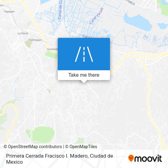 Primera Cerrada Fracisco I. Madero map