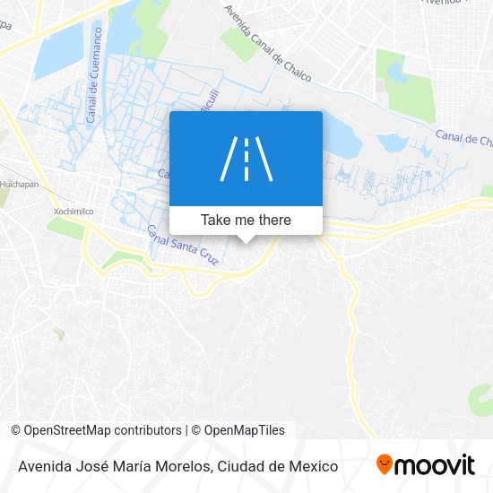 Avenida José María Morelos map