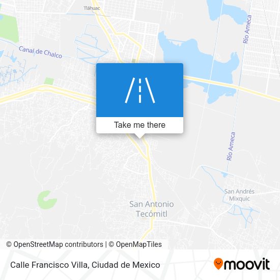 Calle Francisco Villa map