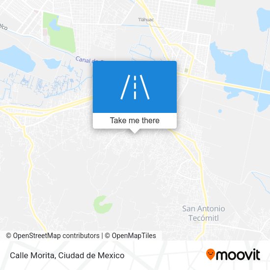 Calle Morita map
