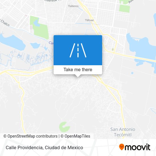 Calle Providencia map