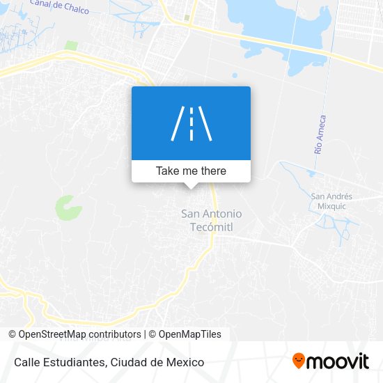 Mapa de Calle Estudiantes
