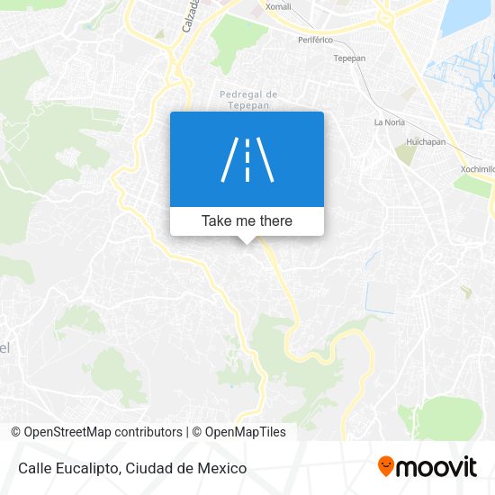 Mapa de Calle Eucalipto