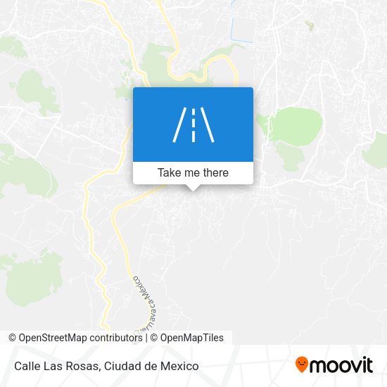 Calle Las Rosas map