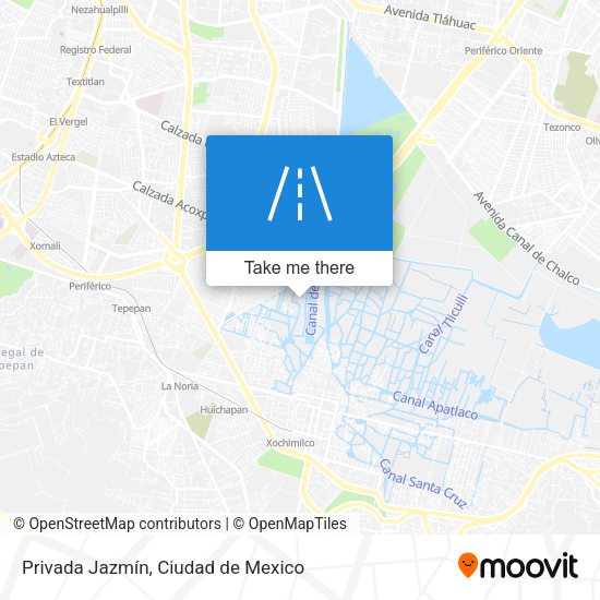Privada Jazmín map