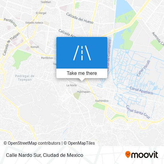 Mapa de Calle Nardo Sur