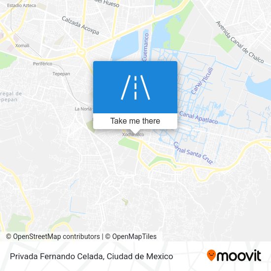 Privada Fernando Celada map