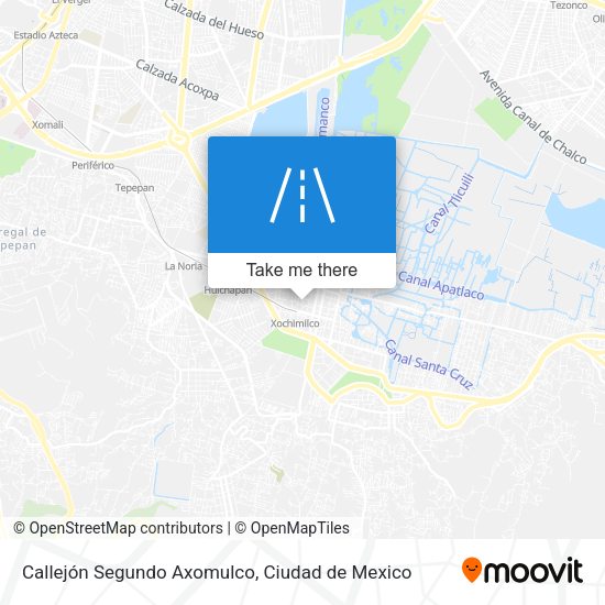 Mapa de Callejón Segundo Axomulco