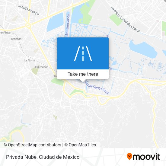 Privada Nube map
