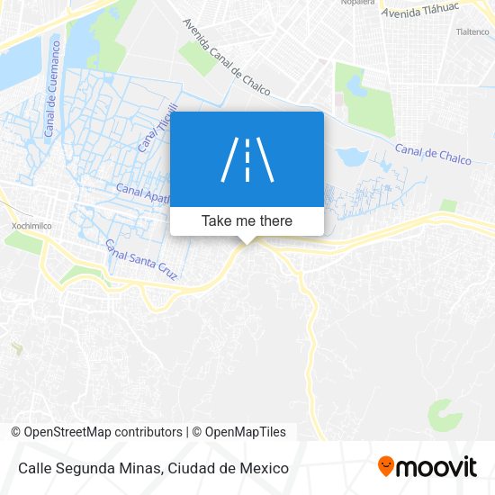 Calle Segunda Minas map