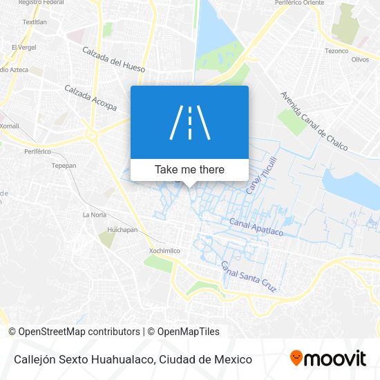 Mapa de Callejón Sexto Huahualaco