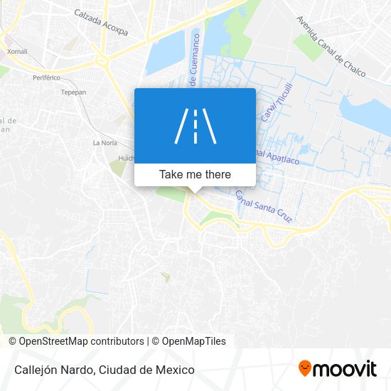 Callejón Nardo map