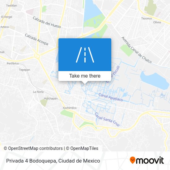 Privada 4 Bodoquepa map