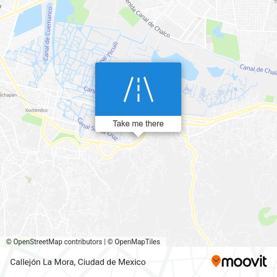 Mapa de Callejón La Mora