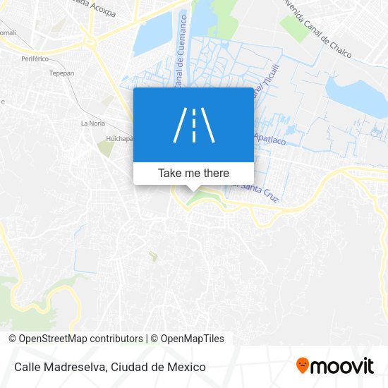 Mapa de Calle Madreselva