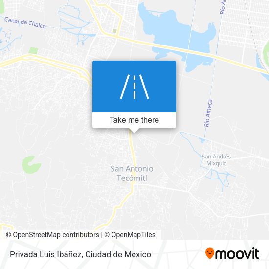 Privada Luis Ibáñez map