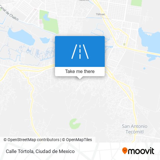 Calle Tórtola map