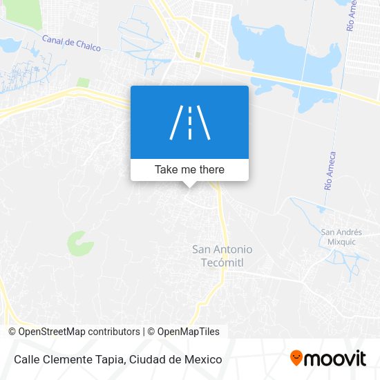 Calle Clemente Tapia map