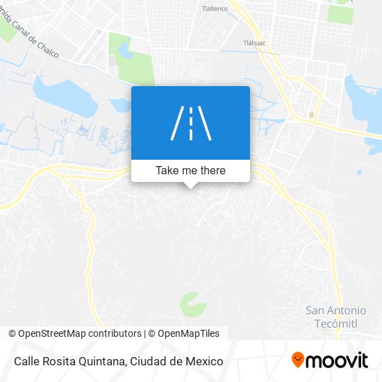 Calle Rosita Quintana map