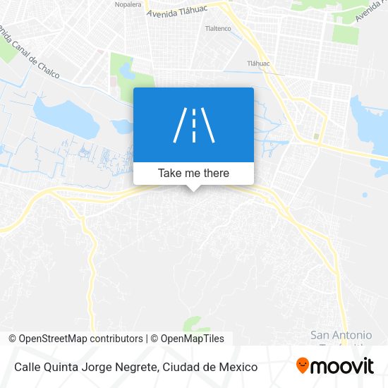 Calle Quinta Jorge Negrete map