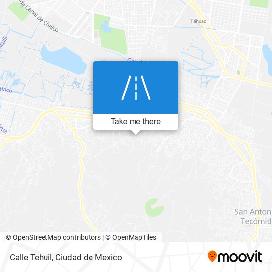 Calle Tehuil map