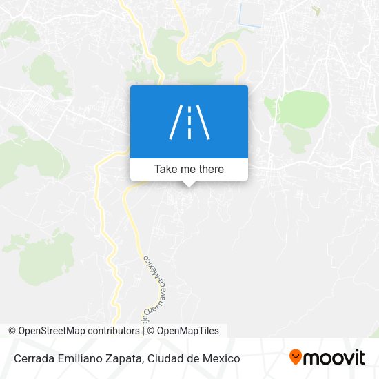Cerrada Emiliano Zapata map