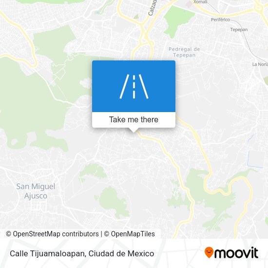 Calle Tijuamaloapan map