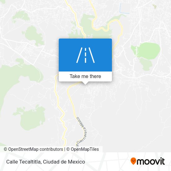 Calle Tecaltitla map