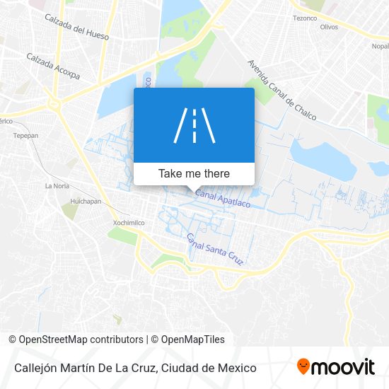 Mapa de Callejón Martín De La Cruz