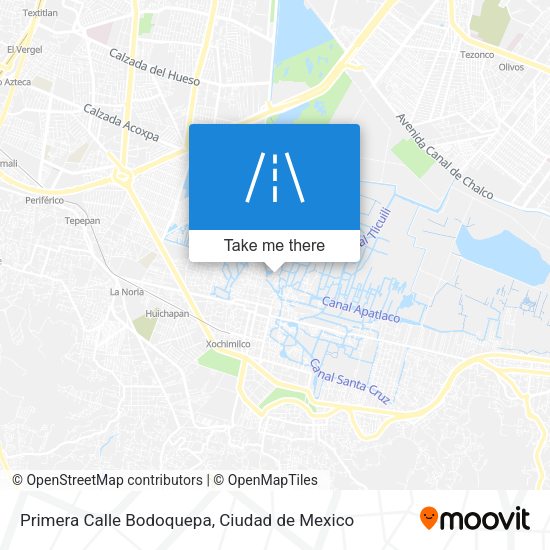 Mapa de Primera Calle Bodoquepa