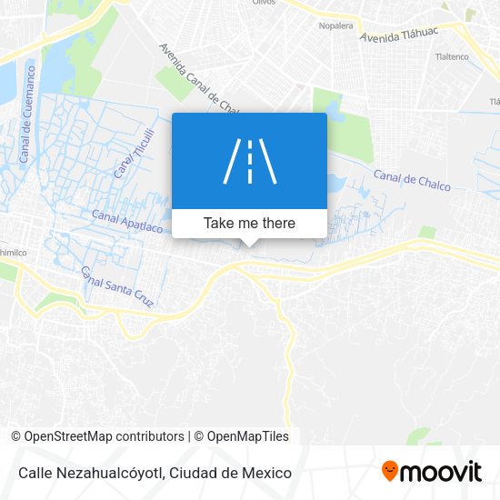 Calle Nezahualcóyotl map
