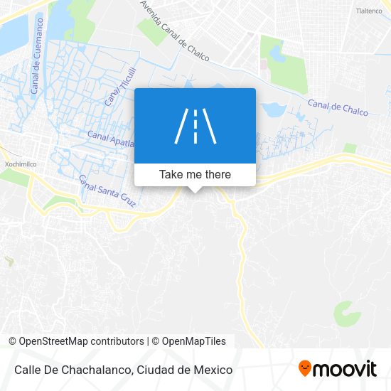 Calle De Chachalanco map