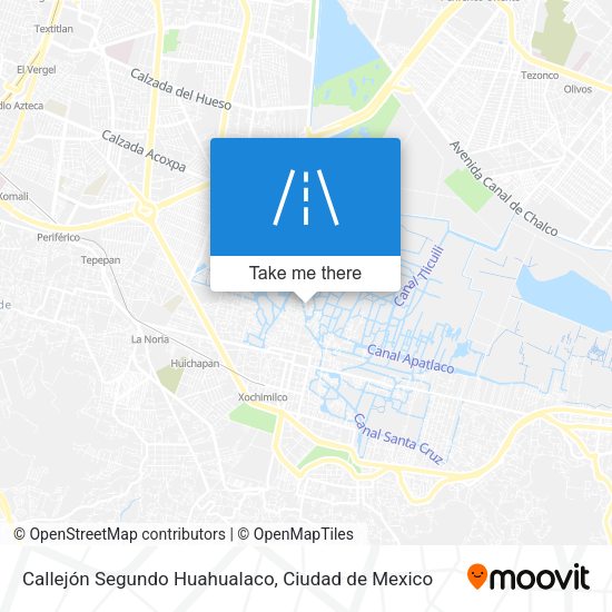 Mapa de Callejón Segundo Huahualaco