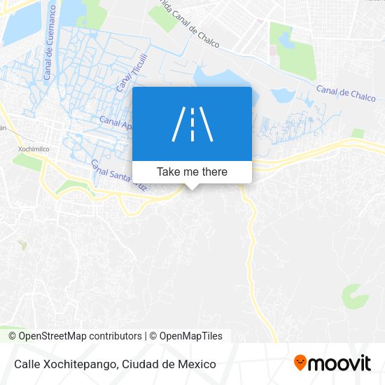 Calle Xochitepango map