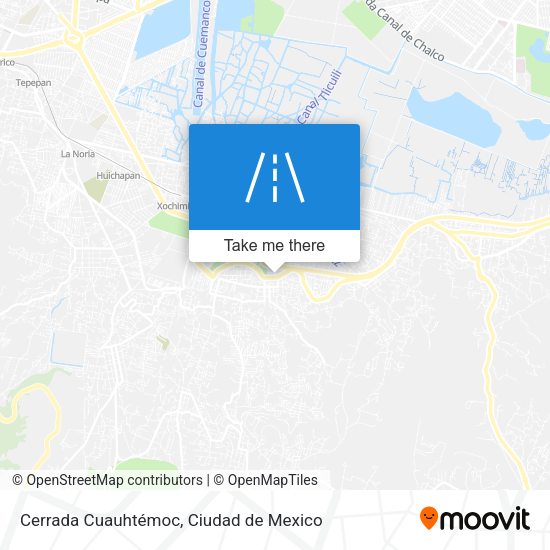 Cerrada Cuauhtémoc map
