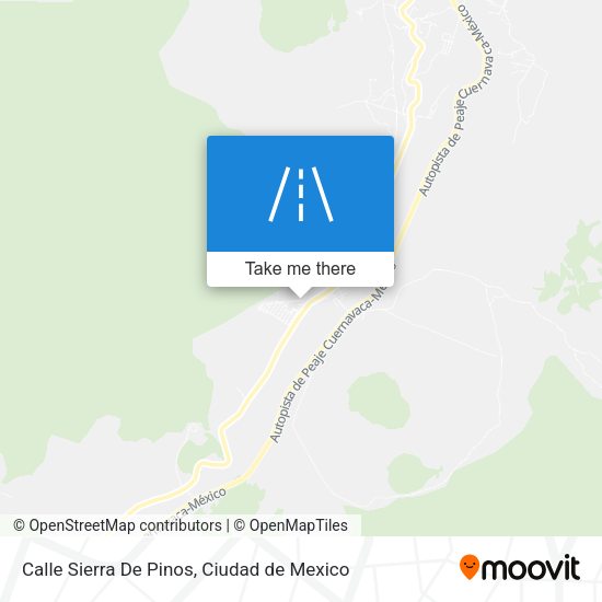 Mapa de Calle Sierra De Pinos