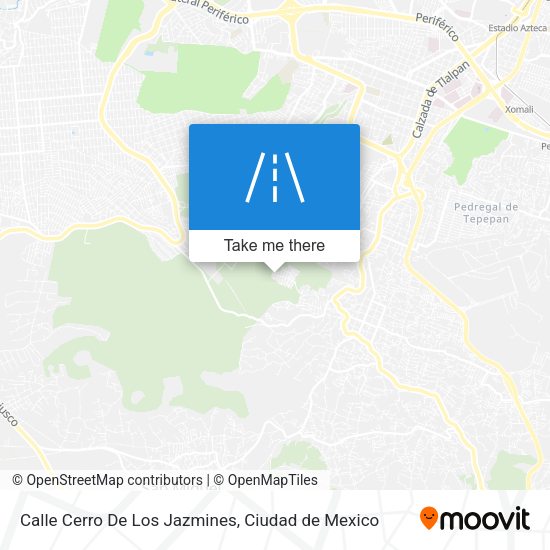 Calle Cerro De Los Jazmines map