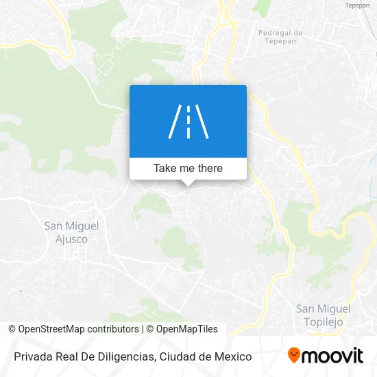Privada Real De Diligencias map