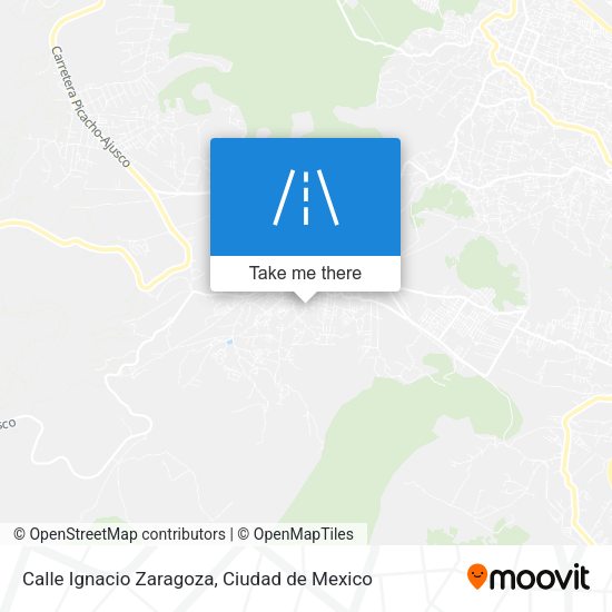 Calle Ignacio Zaragoza map