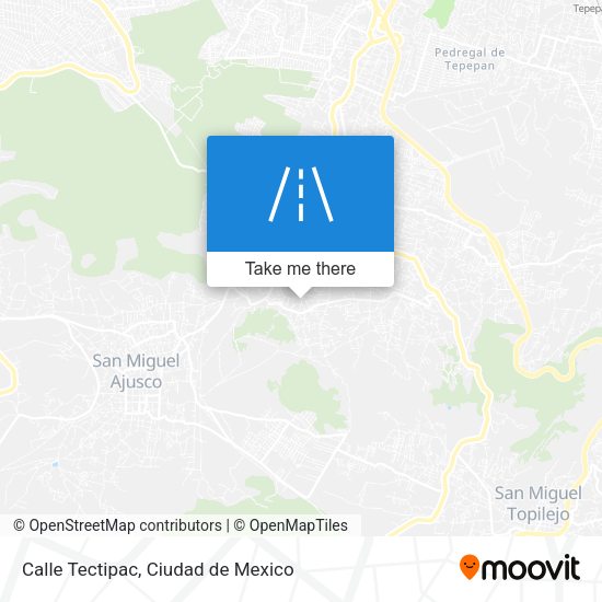 Calle Tectipac map