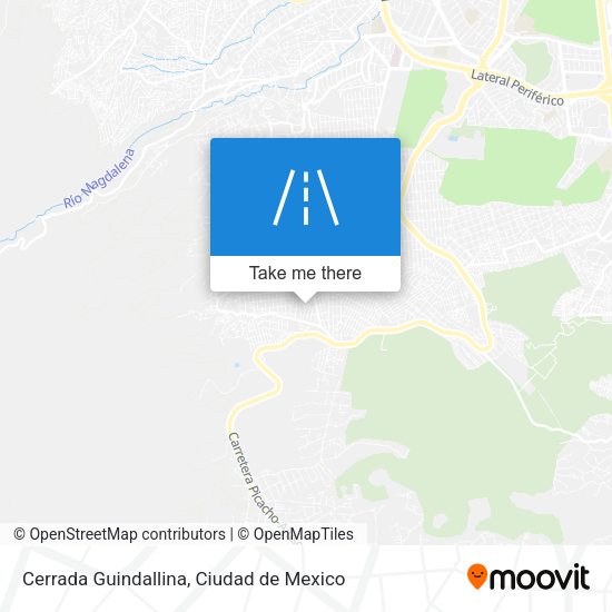 Cerrada Guindallina map