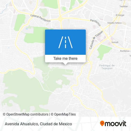 Avenida Ahualulco map